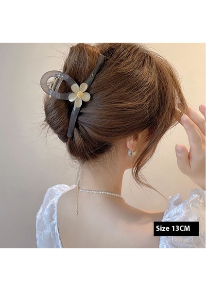 2024 Yeni Buzlu Dalga Klipsi, High-End Köpekbalığı Klipsi Saç Aksesuarları (Yurt Dışından)