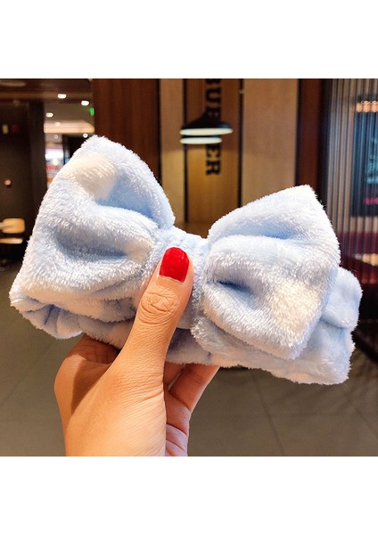 Yüz Yıkama Bandı Yumuşak Sıcak Mercan Polar Hayvan Kulaklar Bayanlar Kafa Bandı Kızlar Başörtüsü Moda Saç Aksesuarları (Yurt Dışından)
