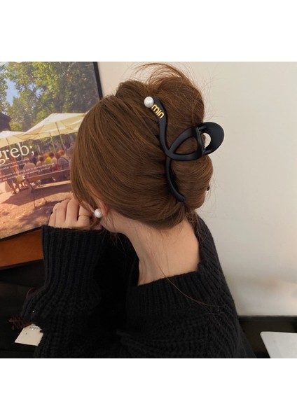 2024 Yeni Buzlu Dalga Klipsi, High-End Köpekbalığı Klipsi Saç Aksesuarları (Yurt Dışından)