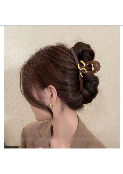 2024 Yeni Buzlu Dalga Klipsi, High-End Köpekbalığı Klipsi Saç Aksesuarları (Yurt Dışından)