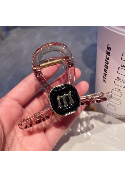 2024 Yeni Buzlu Dalga Klipsi, High-End Köpekbalığı Klipsi Saç Aksesuarları (Yurt Dışından)