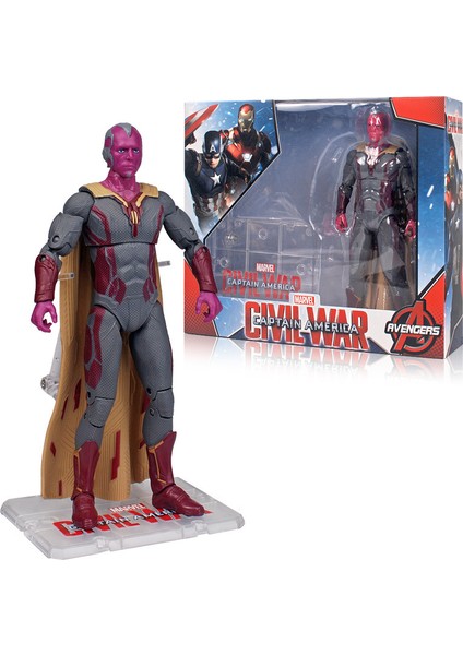 Orijinal Marvel Avengers 4 Spider-Man Iron Man Hareketli Model Stand Versiyonu Figürü (Yurt Dışından)