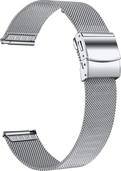 Samsung Galaxy Watch7 44MM / 40MM Metal Saat Kayışı Katlanır Tokalı Örgü Bilek Bandı (Yurt Dışından)