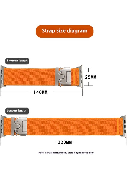 Apple Watch Series 10 46MM / Ultra 2 / Ultra 49MM / 9 8 7 45MM Naylon Bant (Yurt Dışından) fiyatları