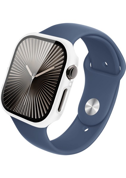 Apple Watch Series 10 42MM Tam Korumalı Temperli Cam Filmli Koruyucu Kılıf (Yurt Dışından) indirimleri