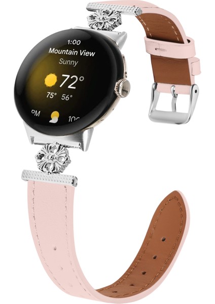 Google Pixel Watch 2 Saat Kordonu Deri Ayarlanabilir Kayış (Yurt Dışından)
