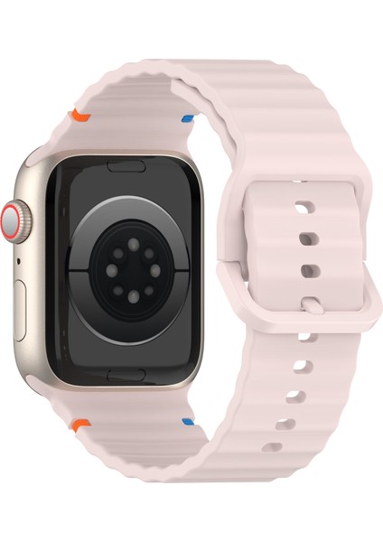 Apple Watch Series 10 46MM / Ultra 2 / Ultra 49MM / 9 8 7 45MM Silikon Kayış (Yurt Dışından)