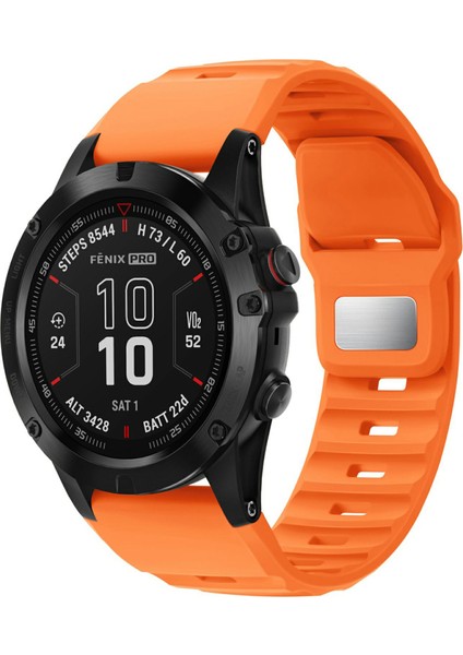 Garmin Fenix 7x Pro / Fenix 7x Quickfit 26MM Yedek Saat Kordonu Silikon Kayış (Yurt Dışından) indirimleri