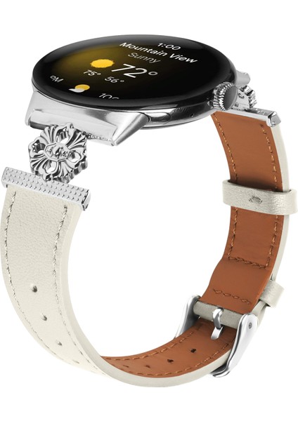 Google Pixel Watch 2 Saat Kordonu Deri Ayarlanabilir Kayış (Yurt Dışından)