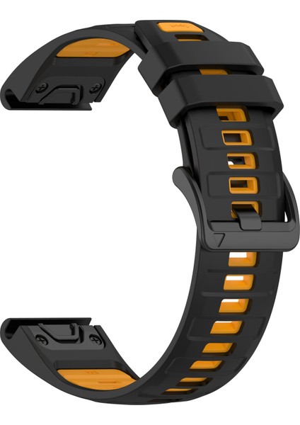 Garmin Fenix 8 47MM / Fenix E 47MM / Quatix 7 Pro Evrensel Silikon Saat Bandı (Yurt Dışından)