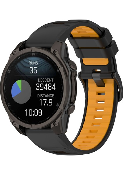 Garmin Fenix 8 47MM / Fenix E 47MM / Quatix 7 Pro Evrensel Silikon Saat Bandı (Yurt Dışından) indirimleri