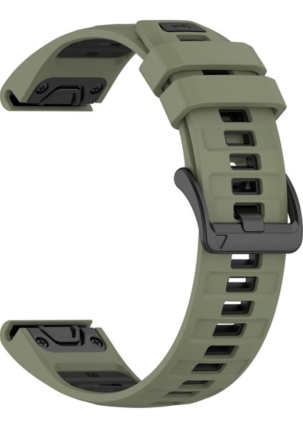 Garmin Fenix 8 47MM / Fenix E 47MM / Quatix 7 Pro Evrensel Silikon Saat Bandı (Yurt Dışından)