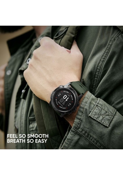 Garmin Fenix 7x Pro / Fenix 7x Quickfit 26MM Yedek Saat Kordonu Silikon Kayış (Yurt Dışından) modelleri