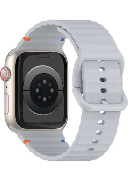 Apple Watch Series 10 42MM / 9 8 7 41MM Silikon Kayış (Yurt Dışından)
