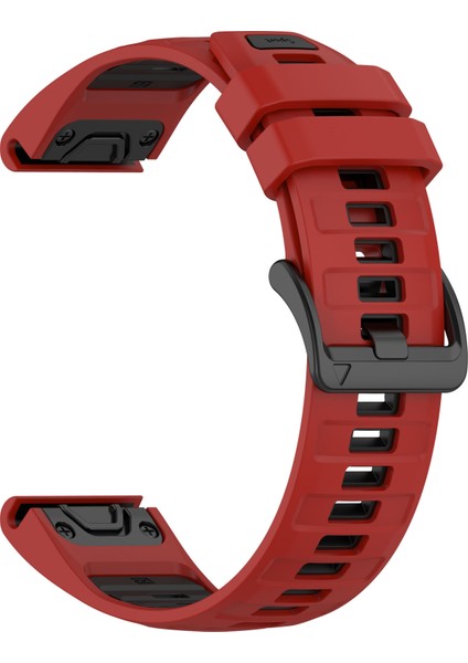 Garmin Fenix 8 47MM / Fenix E 47MM / Quatix 7 Pro Evrensel Silikon Saat Bandı (Yurt Dışından)