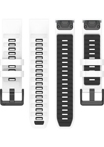 Garmin Fenix 8 47MM / Fenix E 47MM / Quatix 7 Pro Evrensel Silikon Saat Bandı (Yurt Dışından)