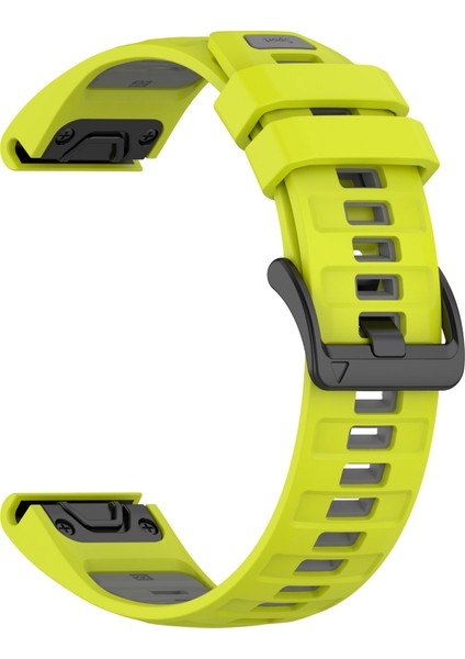 Garmin Fenix 8 47MM / Fenix E 47MM / Quatix 7 Pro Evrensel Silikon Saat Bandı (Yurt Dışından)