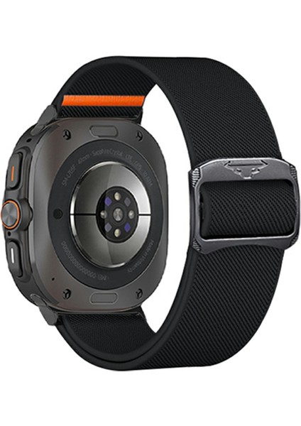 Samsung Galaxy Watch Ultra 47MM Naylon Kayış Elastik Yedek Saat Kordonu (Yurt Dışından)