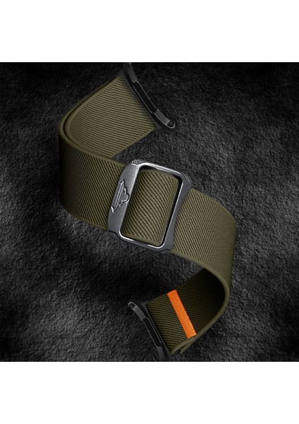 Samsung Galaxy Watch Ultra 47MM Naylon Kayış Elastik Yedek Saat Kordonu (Yurt Dışından)