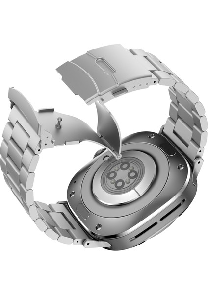 Samsung Galaxy Watch Ultra 47MM Saat Kordonu Titanyum Alaşımlı Üç Boncuklu Bilek Kayışı (Yurt Dışından) fırsatları