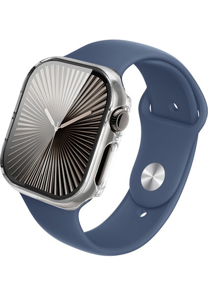 Apple Watch Series 10 46MM Tam Korumalı Temperli Cam Filmli Koruyucu Kılıf (Yurt Dışından) indirimleri