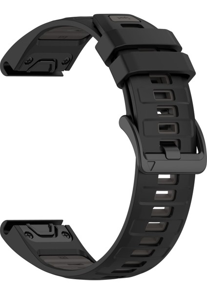 Garmin Fenix 8 51MM / Enduro 3 / Instinct 2x Evrensel Silikon Saat Kordonu (Yurt Dışından)