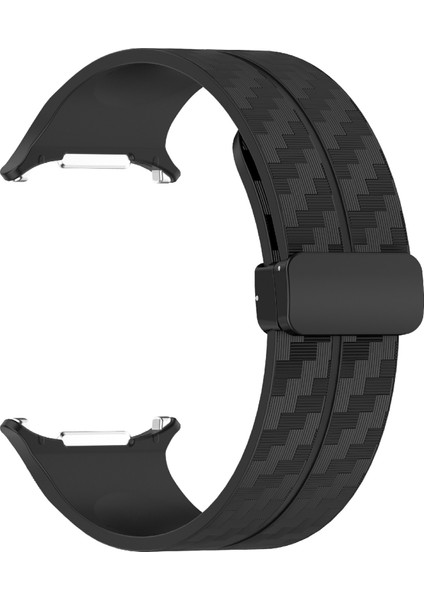 Samsung Galaxy Watch Ultra 47MM Silikon Saat Bandı Manyetik Tokalı Karbon Fiber Doku (Yurt Dışından) indirimleri