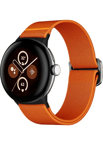 Google Pixel Watch 3 41MM / Watch 2 / Pixel Watch Elastik Yedek Saat Kordonu Naylon Kayış (Yurt Dışından) fiyatları