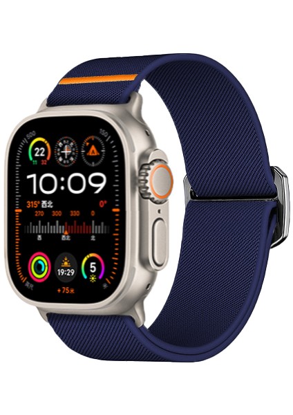 Apple Watch Series 10 42MM / 9 8 7 41MM Elastik Bant Naylon Kayış (Yurt Dışından) modelleri