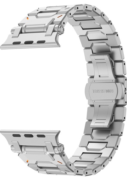 Apple Watch Series 10 46MM / Ultra 2 / Ultra 49MM / Seri 9 8 7 45MM Paslanmaz Çelik Bant (Yurt Dışından) fırsatları