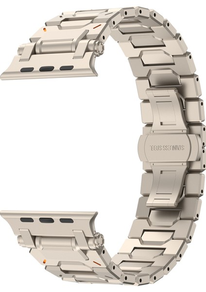Apple Watch Series 10 46MM / Ultra 2 / Ultra 49MM / Seri 9 8 7 45MM Paslanmaz Çelik Bant (Yurt Dışından) fırsatları