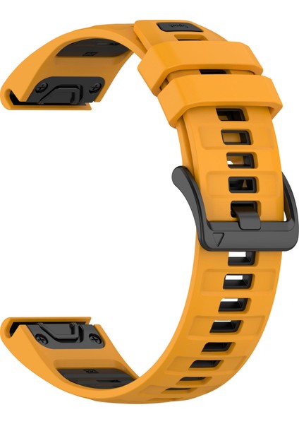 Garmin Fenix 8 51MM / Enduro 3 / Instinct 2x Evrensel Silikon Saat Kordonu (Yurt Dışından)
