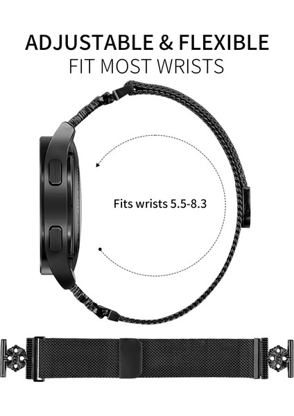 Honor Magic Watch 2 42MM Manyetik Örgü Saat Kayışı (Yurt Dışından) modelleri