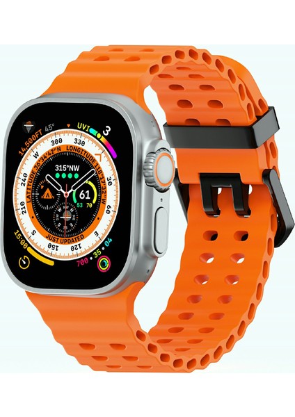 Apple Watch Series 10 46MM / Ultra 2 Ultra 49MM / Series 9 8 7 45MM Silikon Kayış (Yurt Dışından) fiyatları