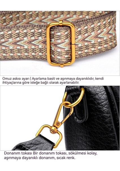 Kadınlar Trend Koltuk Altı Çanta Tek Oda Crossbody Çanta (Yurt Dışından)