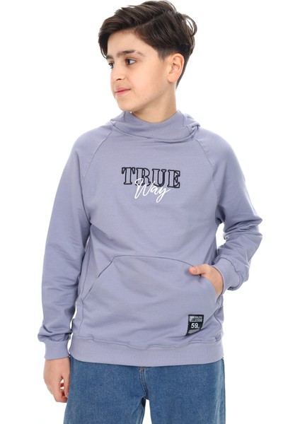 Erkek Çocuk Nakışlı Sweatshirt