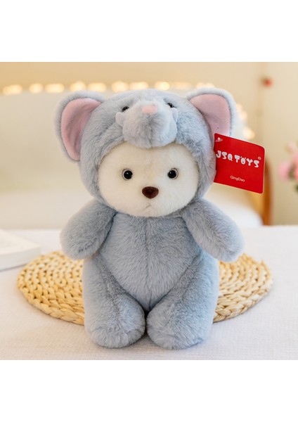 Dönüşüm Bebek Ayı Bebek Bebek Bez Bebek Sevimli Dönüşüm Hayvan Serisi Bebek 35 cm (Yurt Dışından)