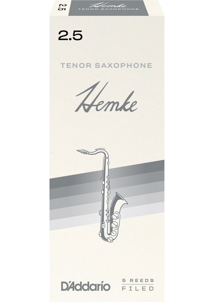 Hemke Tenor Saksofon Kamışı (5'li) No.2,5