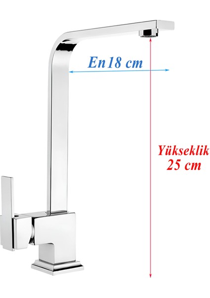 Side Kısa Kuğu Batarya Krom Lavabo Banyo Mutfak Musluğu Mermer Tezgah Üstü Çift Su Giriş Evye fiyatları