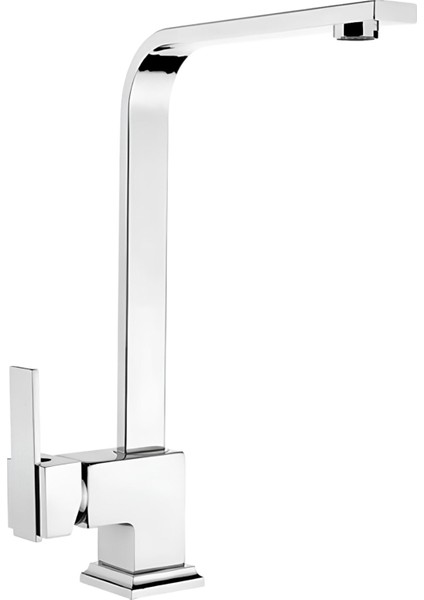 Side Kısa Kuğu Batarya Krom Lavabo Banyo Mutfak Musluğu Mermer Tezgah Üstü Çift Su Giriş Evye modelleri