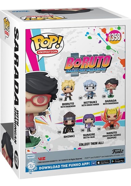 Pop! Animation: Boruto: Naruto Next Generations - Sarada With Sharingan