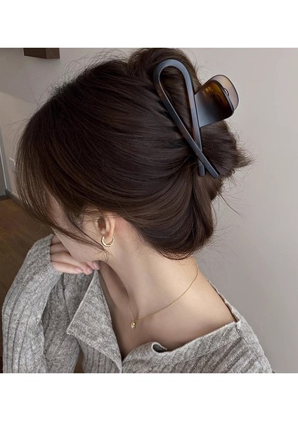 2024 Yeni Buzlu Dalga Klipsi, High-End Köpekbalığı Klipsi Saç Aksesuarları (Yurt Dışından)