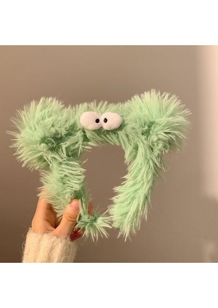 Yeni Sevimli Karikatür Yüz Yıkama Bandı ve Kafa Bandı, Yüz Yıkama Maskesi Kafa Bandı, Kaymaz Peluş Kafa Bandı (Yurt Dışından)