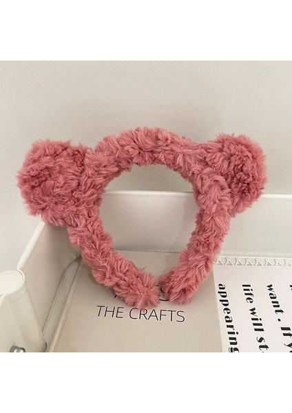 Yeni Sevimli Karikatür Yüz Yıkama Bandı ve Kafa Bandı, Yüz Yıkama Maskesi Kafa Bandı, Kaymaz Peluş Kafa Bandı (Yurt Dışından)