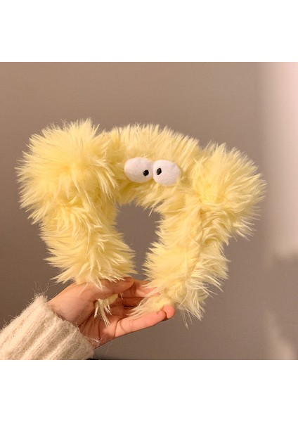 Yeni Sevimli Karikatür Yüz Yıkama Bandı ve Kafa Bandı, Yüz Yıkama Maskesi Kafa Bandı, Kaymaz Peluş Kafa Bandı (Yurt Dışından)