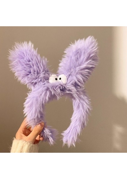 Yeni Sevimli Karikatür Yüz Yıkama Bandı ve Kafa Bandı, Yüz Yıkama Maskesi Kafa Bandı, Kaymaz Peluş Kafa Bandı (Yurt Dışından)