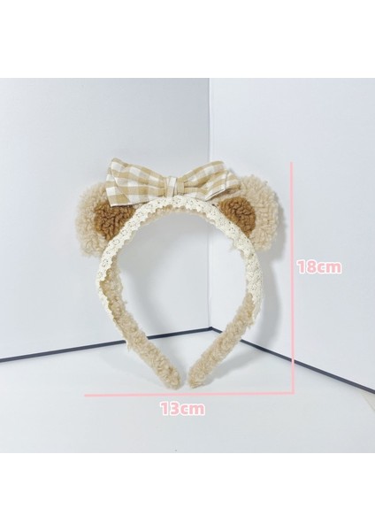 Yeni Sevimli Karikatür Yüz Yıkama Bandı ve Kafa Bandı, Yüz Yıkama Maskesi Kafa Bandı, Kaymaz Peluş Kafa Bandı (Yurt Dışından)