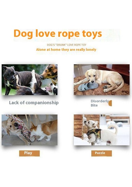 Köpek Diş Çıkarma Ipi Düğümü, Kedi ve Köpek Oyuncakları, Interaktif Halat Çekme Oyuncakları, Pamuk Ipi, Isırmak ve Can Sıkıntısını Gidermek, Evcil Hayvan Oyuncakları (Yurt Dışından) fırsatları
