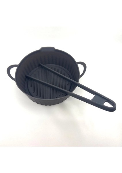 2 Parça Silikon Air Fryer Pişirme Seti Maşa Air Fryer Pişirme Kabı Haznesi fiyatları