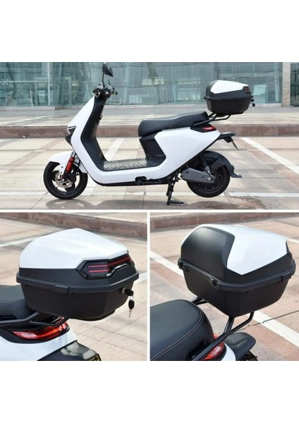 Topcase Motosiklet Çantası Beyaz 33LT modelleri
